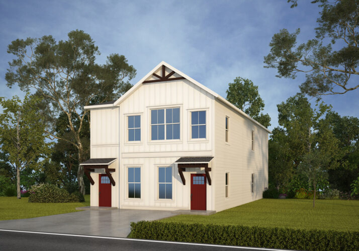 Farmhouse 1 - Stacked Duplex